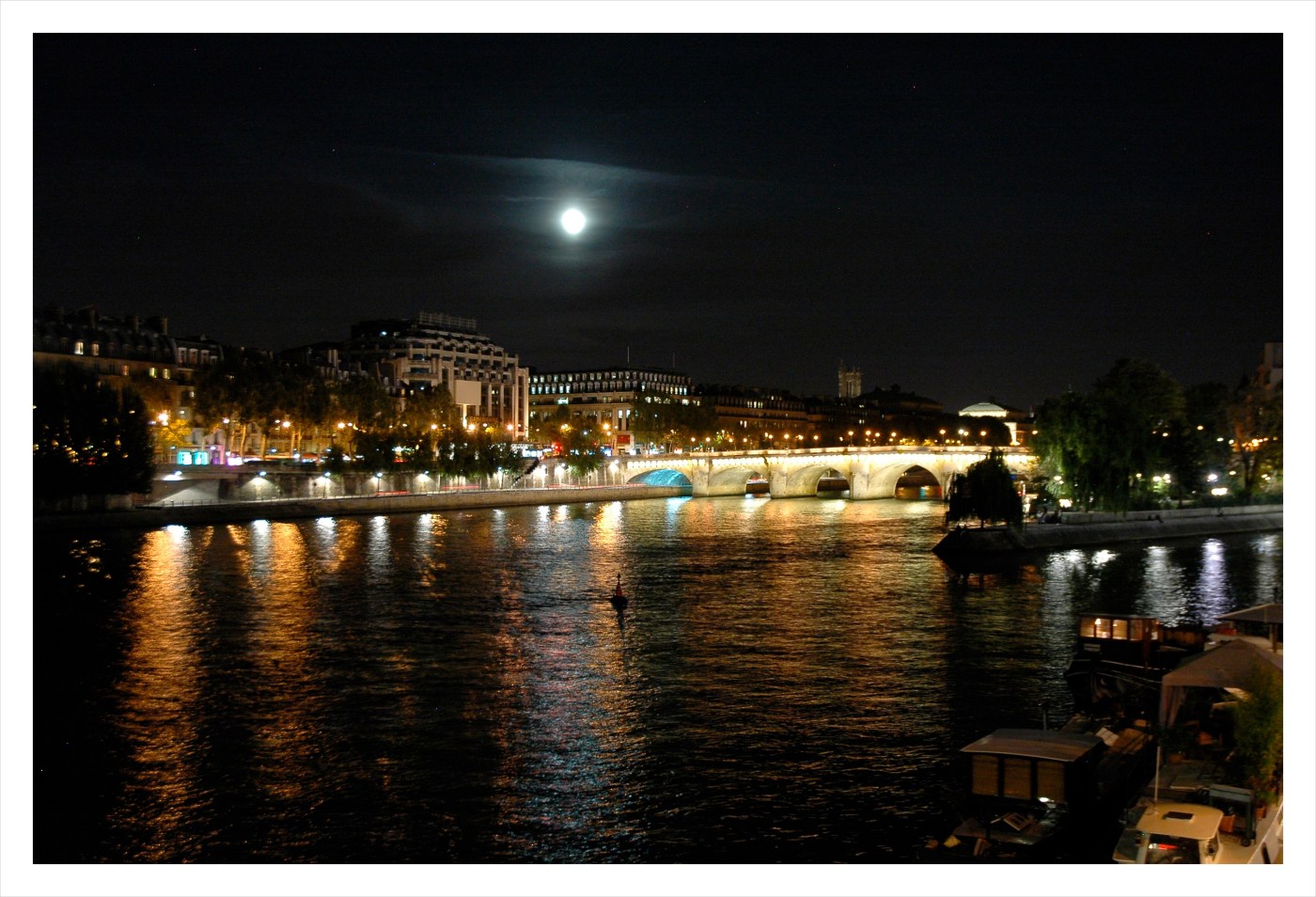 September Full Moon in Paris