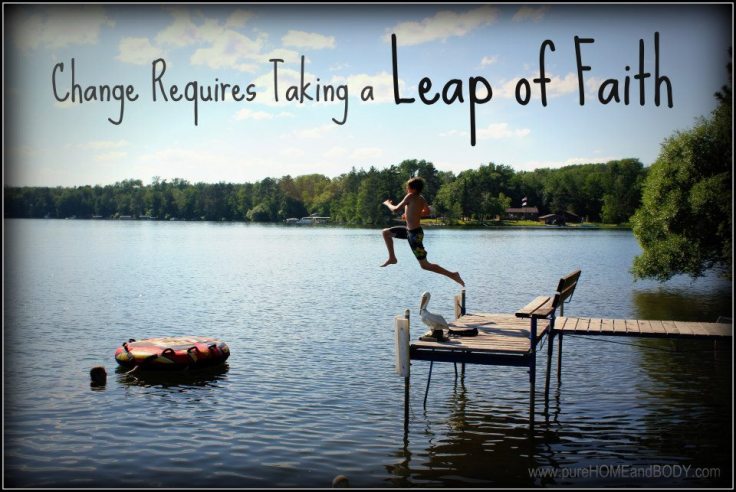 Take the leap of faith