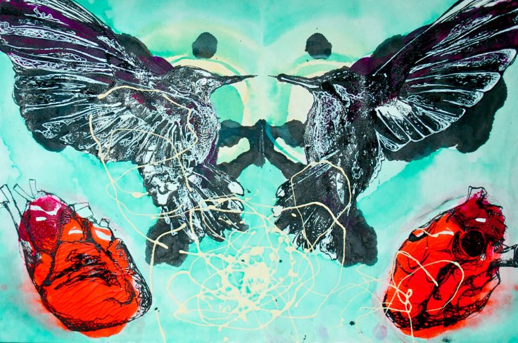 my hearts an ink blot