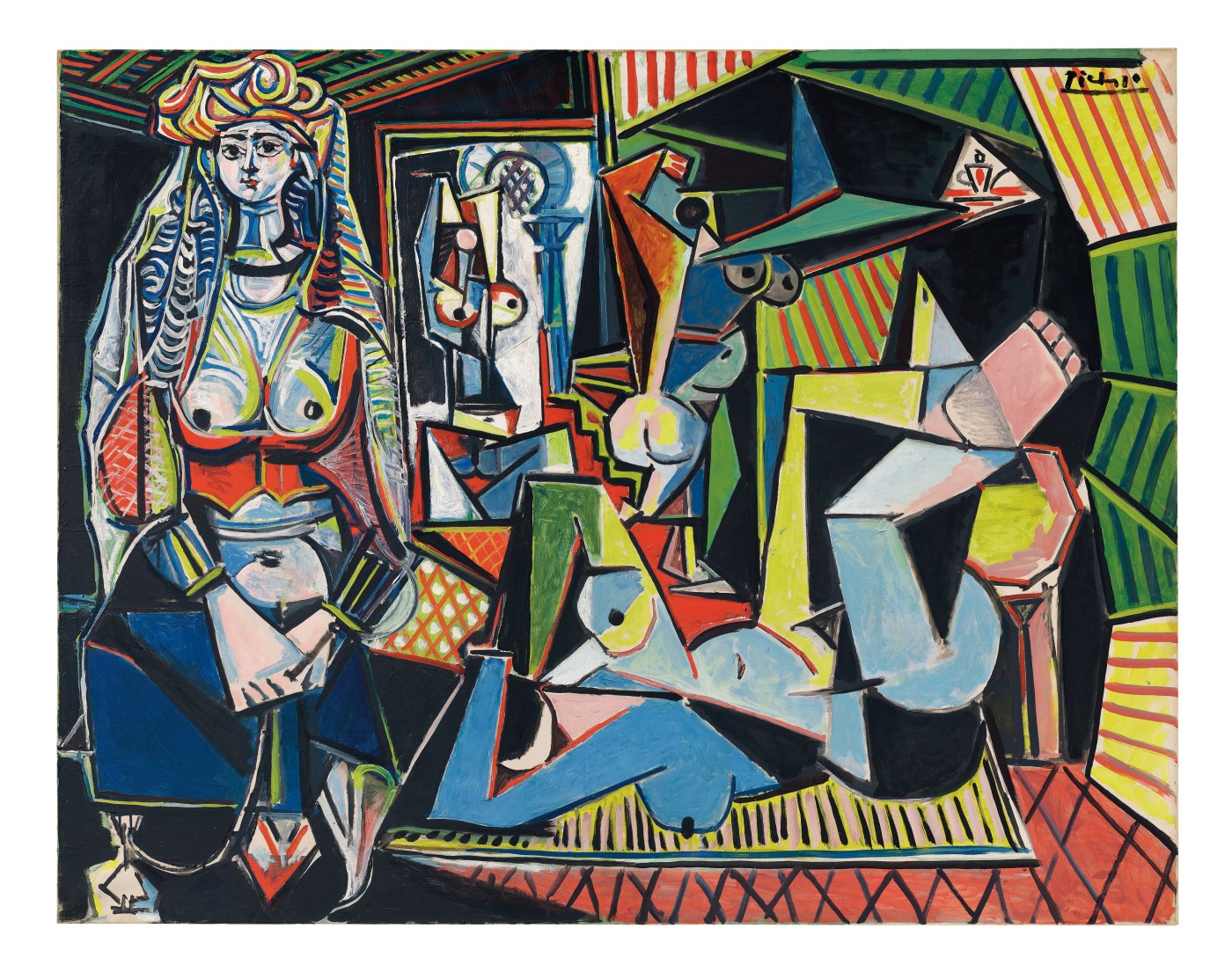 Painting of Picasso's Femmes-Dalger