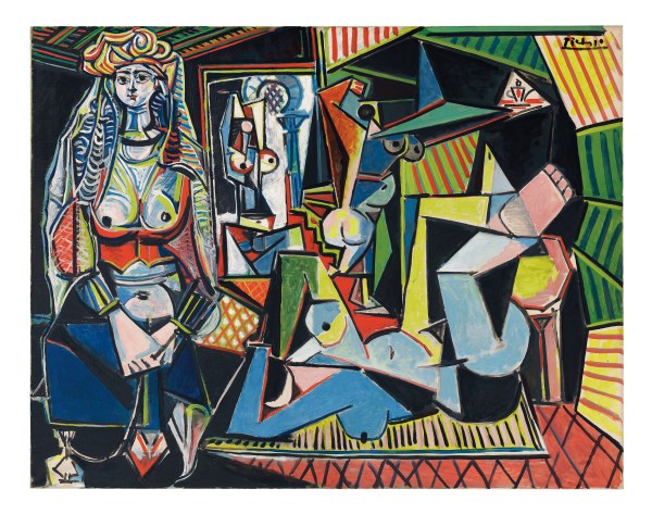 Painting of Picasso's Femmes-Dalger