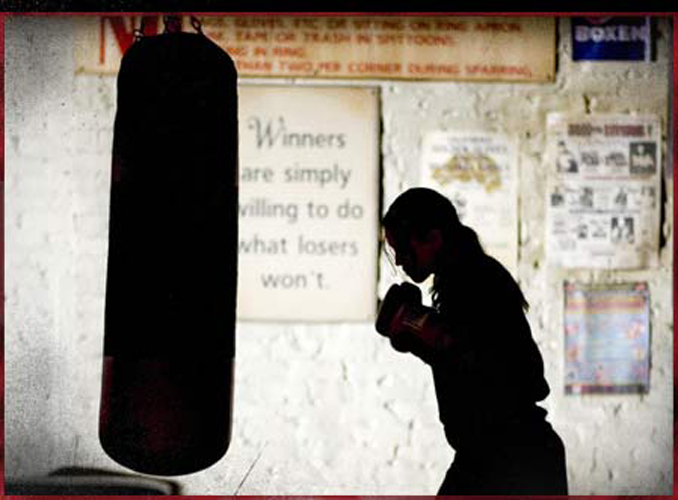 million dollar baby sillouette