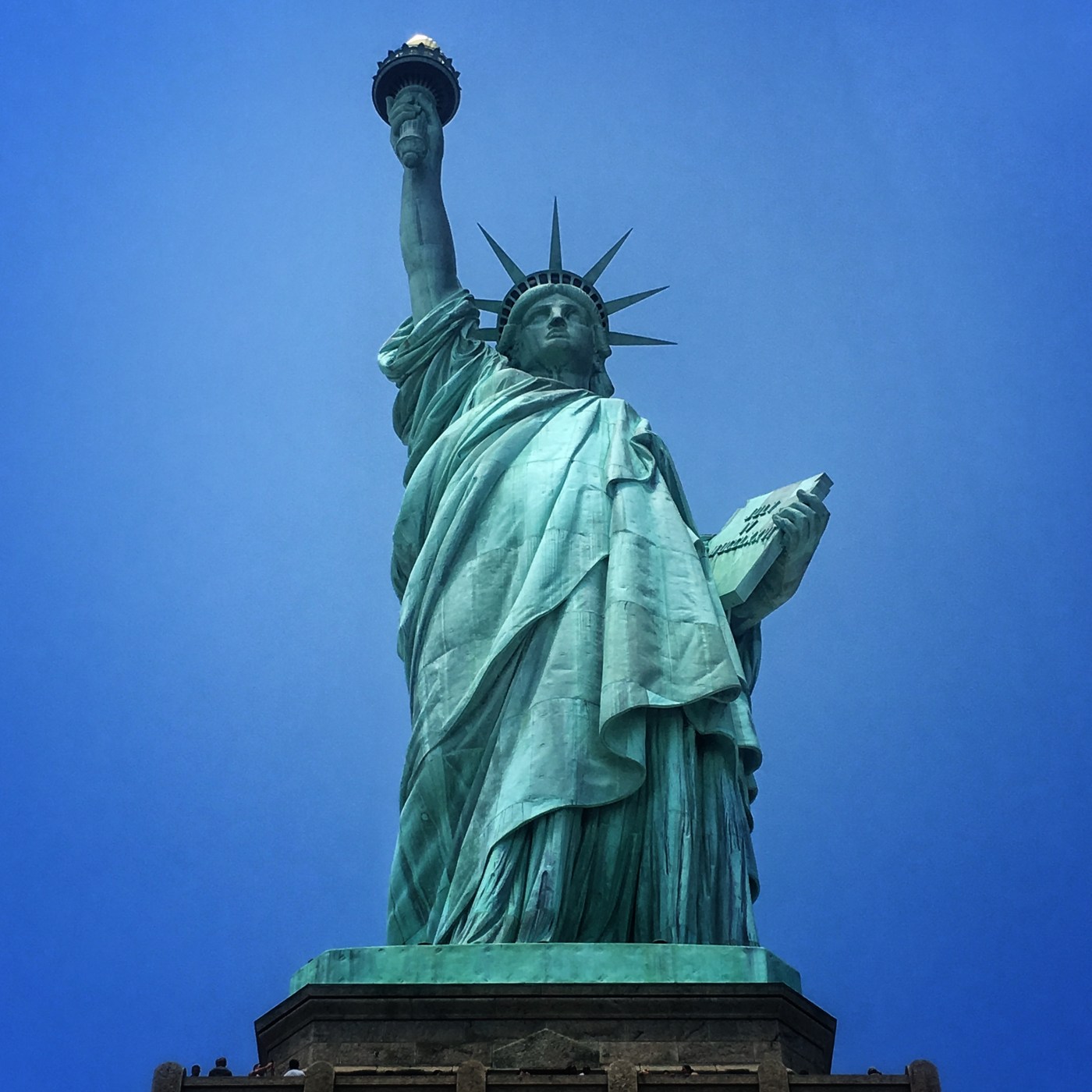 statue of liberty at the new york harbor