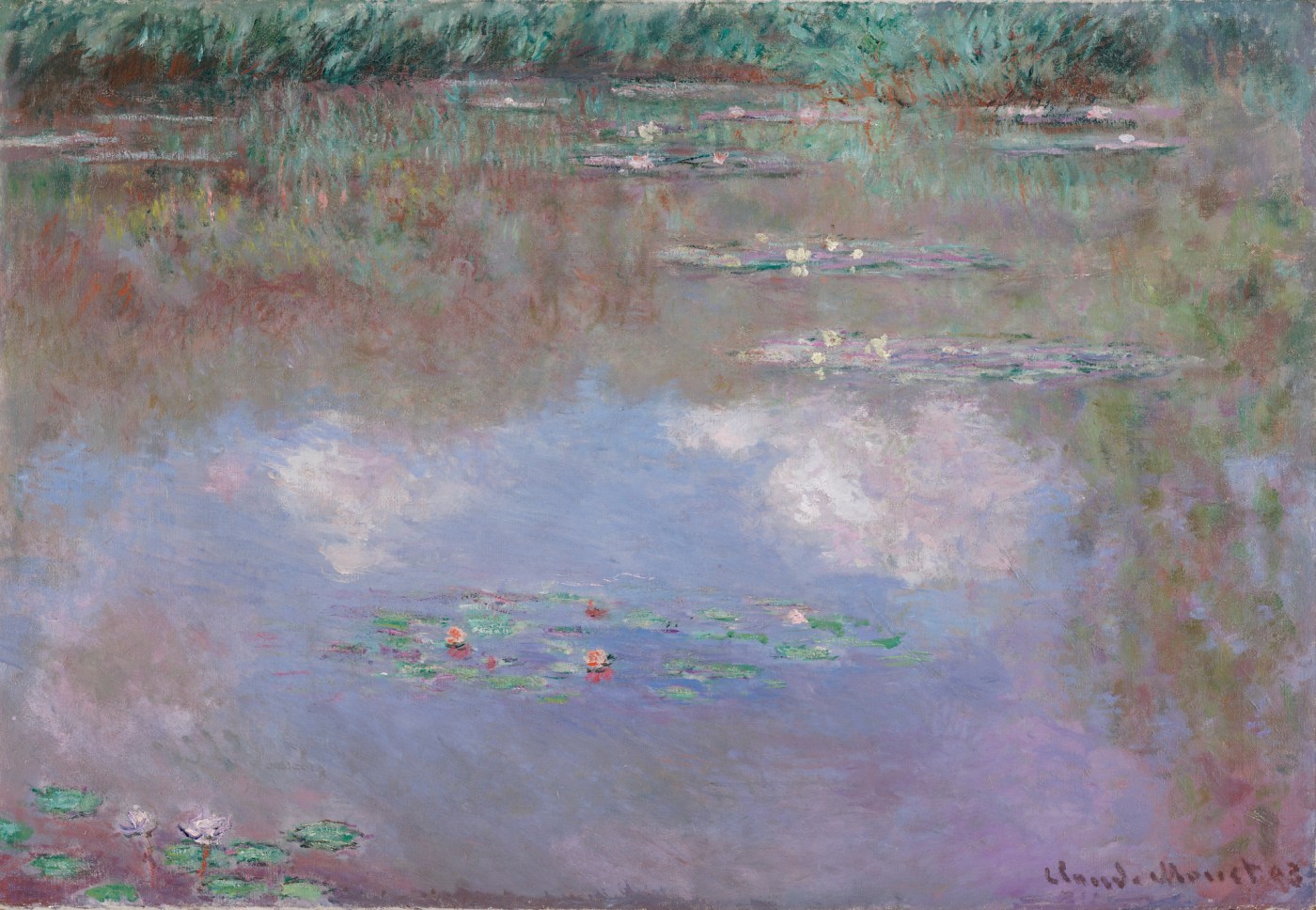 claude monet water lilies